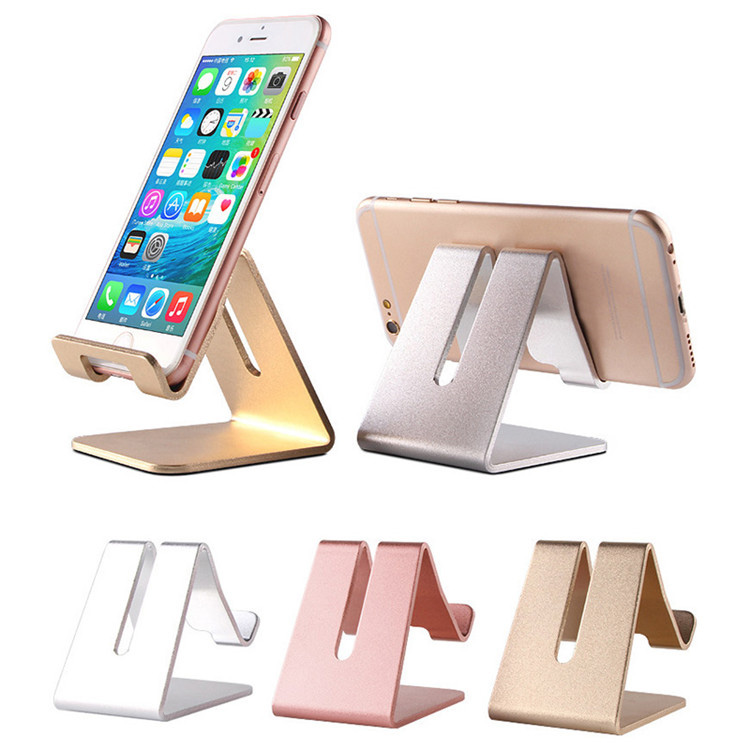 Ny dingan'ny famokarana Aluminum Mobile Phone Stand Holder