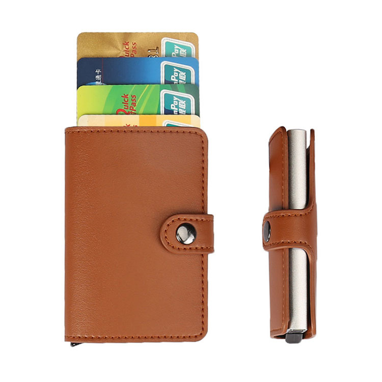 Nahoana ianao no tokony hifidy ny Aluminum RFID Anti-Theft Carte de crédit Holder Pop Up Wallet ho an'ny lehilahy